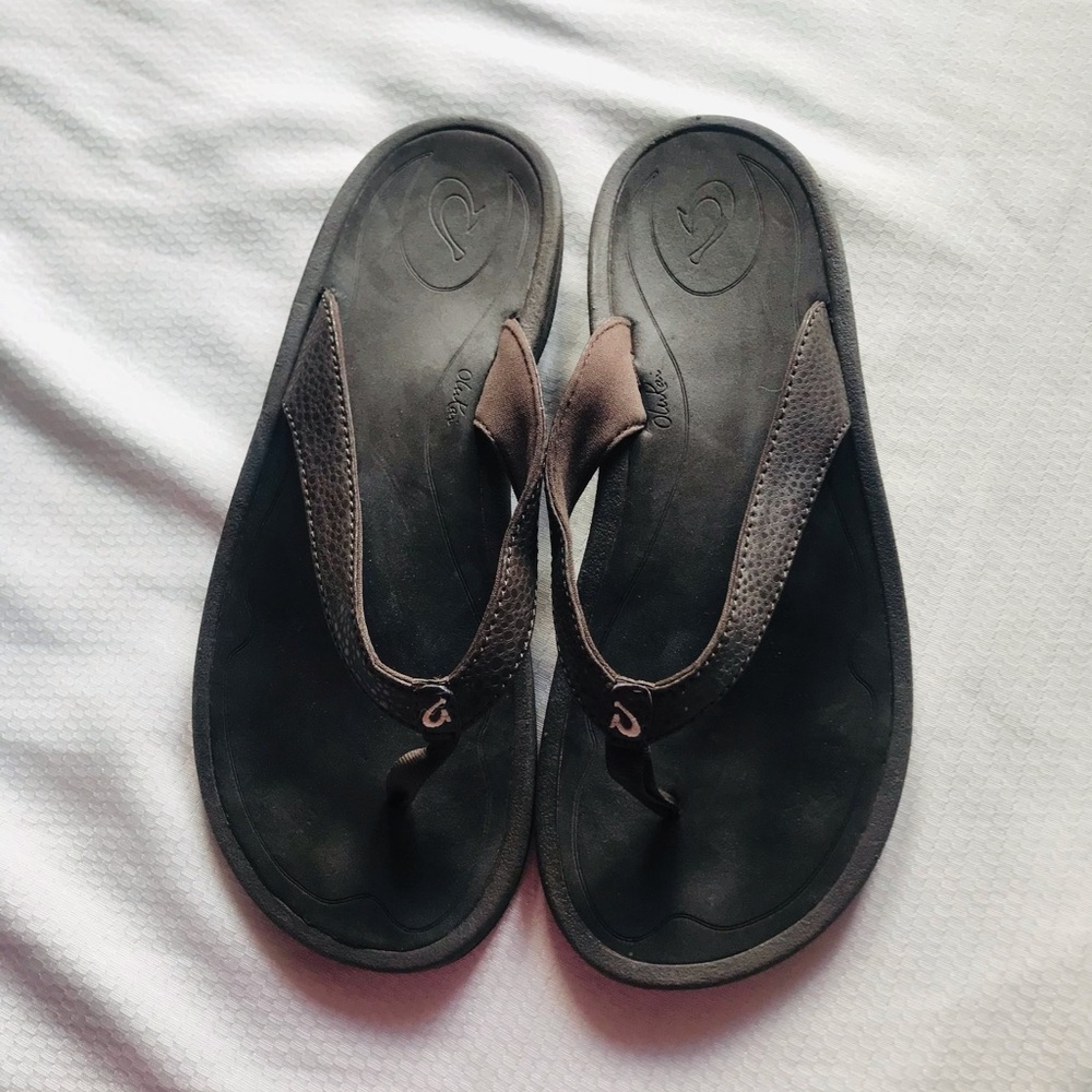 Olukai brown Flip Flops - Picture 4 of 9